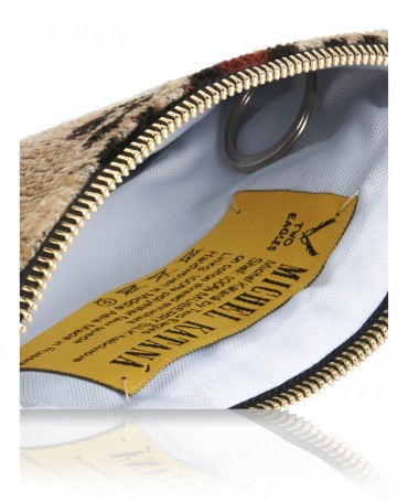 Шелковая (Бахмаль) ключница Petit (S) OCULI TERAE! (Глаза земли!) Key_OCULI TERAE!/S